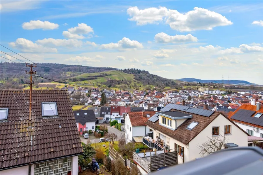 Aussicht Richtung Stuttgart