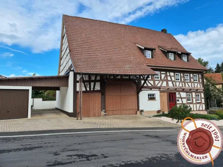 2667581-Gebäudeansicht - Haus kaufen in Balingen - Charmantes, renoviertes Bauernhaus mit historischem Flair und modernen Annehmlichkeiten