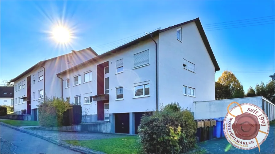 Gebäudeansicht - Wohnung kaufen in Balingen - Gemütliche und stadtnahe 2-Zimmer-Dachgeschosswohnung in Balingen!