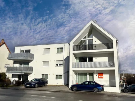 Gebäudeansicht - Wohnung mieten in Balingen, Frommern - Moderne Penthouse-Wohnung mit faszinierendem Ausblick in Frommern!