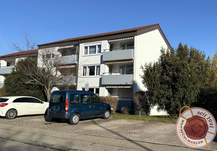 Gebäudeansicht - Wohnung mieten in Balingen - Zentrumsnahe und ruhige 3-Zimmer-Mietwohnung in Balingen!