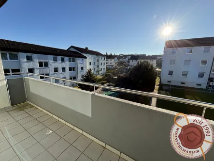 Balkon - Wohnung kaufen in Balingen - NEU! Stadtnahe und renovierte 3,5-Zimmer-Eigentumswohnung in Balingen!