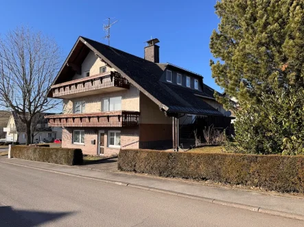 Suedostansicht_Usseln_Mehrfamilienhaus - Haus kaufen in Willingen (Upland) - Attraktives Mehrfamilienhaus mit 3 Wohneinheiten - zentral und ruhig gelegen