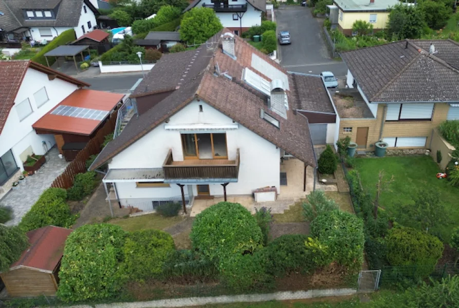 Objektansicht_Feldrand - Haus kaufen in Groß-Umstadt - KEINE Maklergebühren!! Einfamilienhaus mit 2 möglichen Wohneinheiten | Feldrandlage uvm.