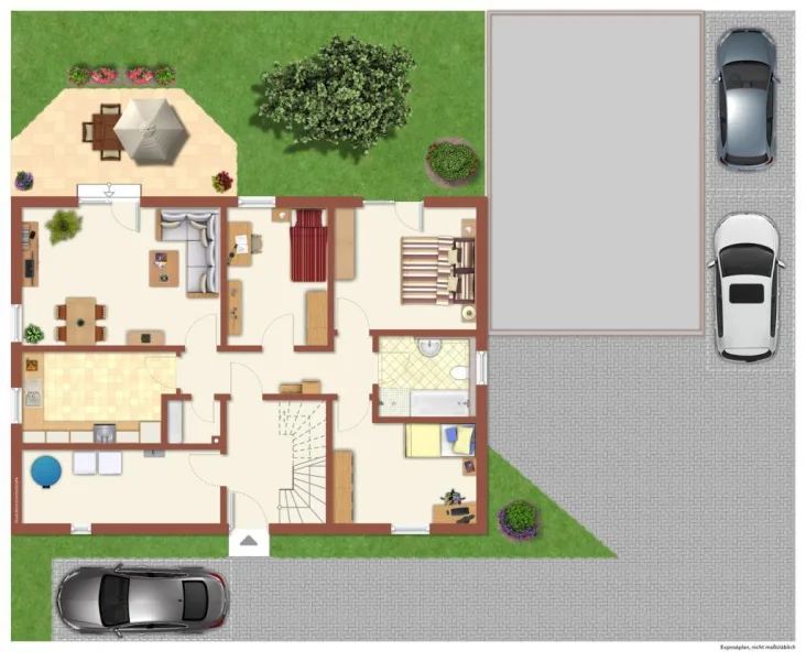 Grundriss EG-Wohnung