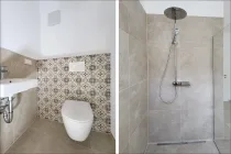 Gäste WC und Dusche im Detail