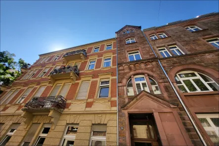 Straßenansicht und Nachbarschaft - Wohnung mieten in Mannheim - Schick - Modern - Anders! Wohnen im Denkmal mitten im Kult-Viertel der Schwetzinger Vorstadt!