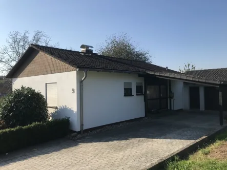 Ansicht - Haus mieten in Aglasterhausen - Gemütliches Einfamilienwohnhaus mit schönem Grundstück ...