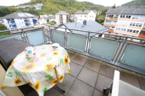 Balkon obere Wohnetage