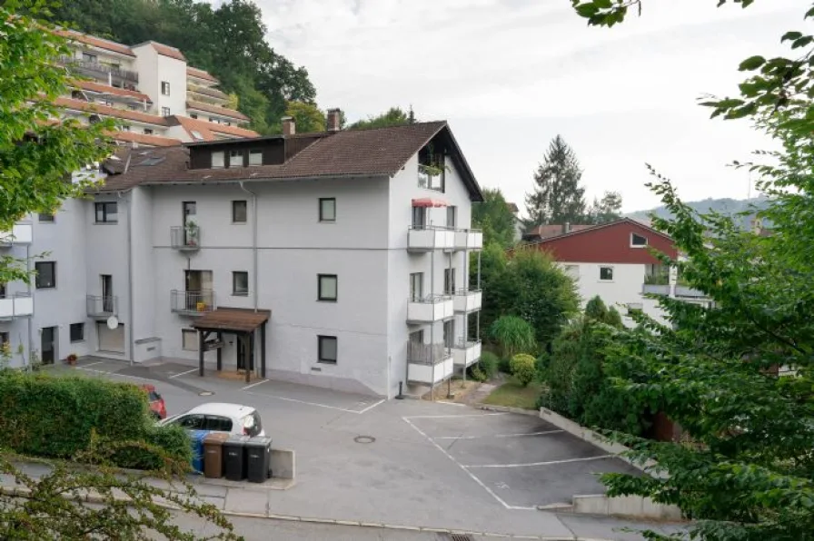 1673195118-BlickaufsHaus.jpg - Wohnung kaufen in Passau - WOHNEN AN DER UNI - 1,5 ZIMMER WOHNUNG IN BESTER LAGE