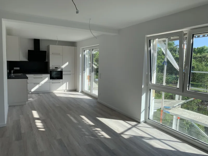 Wohnen - Wohnung kaufen in Crailsheim - NEUBAU |Sofort beziehbare, moderne 3 Zimmerwohnung im 1. OG mit Einbauküche und Balkon