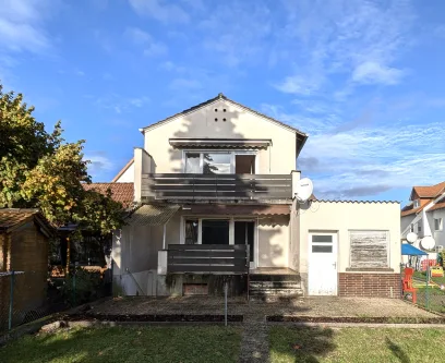 Ansicht Garten. - Haus kaufen in Schifferstadt - Das Haus mit viel Platz und Möglichkeiten