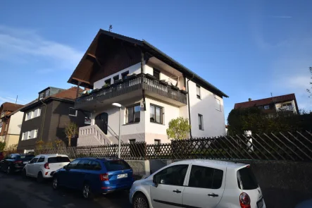 Gebäudeansicht - Wohnung kaufen in Ravensburg - Ravensburg-BurachhöheGroßzügige Maisonettewohnung mit eigenem Gartenanteil