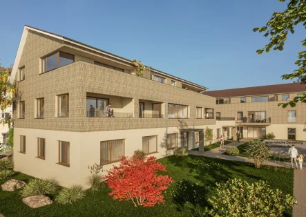 Gebäudeaußenansicht - Wohnung kaufen in Wolfegg - Fürstlich Wohnen - Exklusive Wohndomicile im heilklimatischen Kurort Wolfegg
