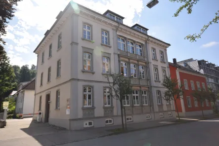 Gebäudeaussenansicht - Büro/Praxis mieten in Ravensburg - Ravensburg - Beste Adresse! Stilvolle Büroeinheit in repräsentativer Stadtvilla