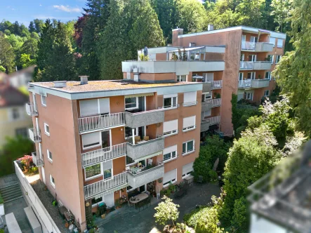 Außenansicht - Wohnung kaufen in Ravensburg - Ravensburg-FederburgstraßeGepflegte 3,5-Zimmer-Wohnung mit privater Gartenoase!