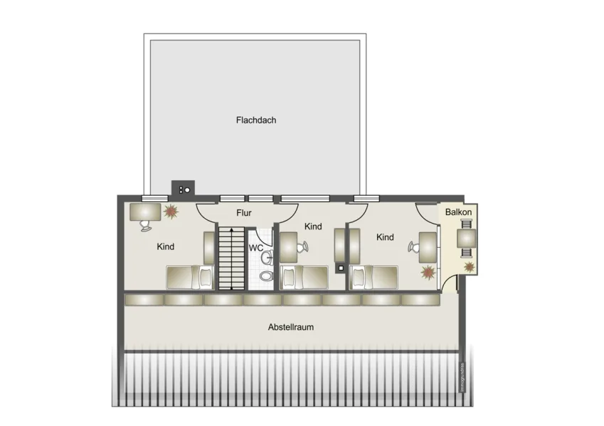 Grundriss Dachgeschoss