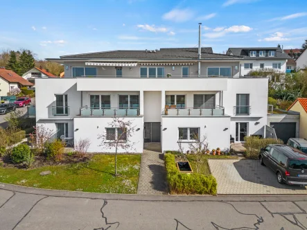 Außenansicht - Wohnung kaufen in Weingarten - Stilvoll residieren in Weingarten - Sofort beziehbares Penthouse mit Blick über das Schussental