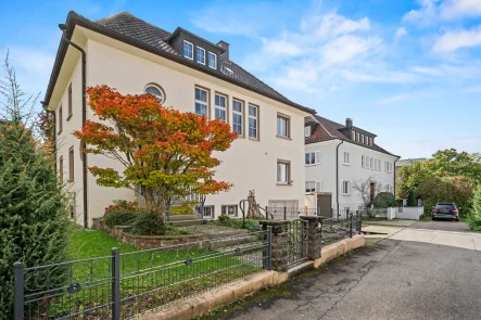 Außenansicht - Haus kaufen in Ravensburg - Einmalige Gelegenheit in Ravensburg -Eindrucksvolles Stadtdomicil im Charme der 30'er Jahre