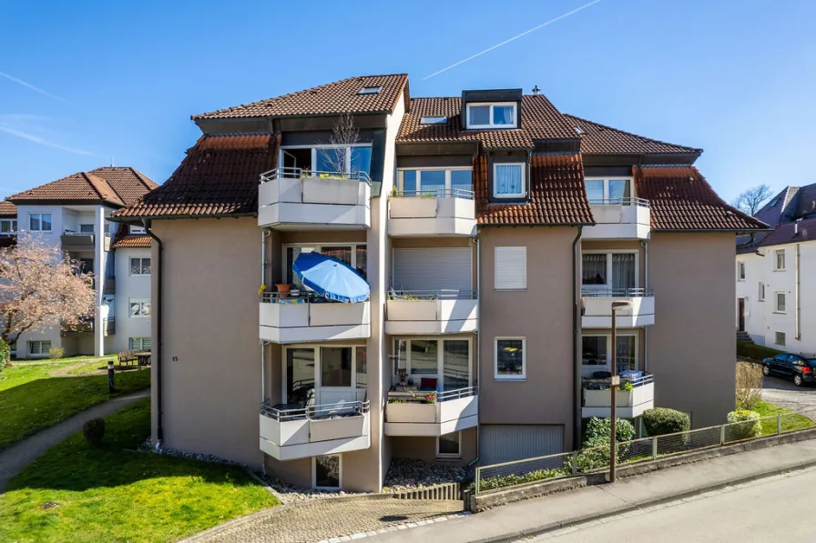 Außenansicht - Haus kaufen in Weingarten - Weingarten - ZentrumsnäheGebäudeensemble mit 2 Mehrfamilienhäusern