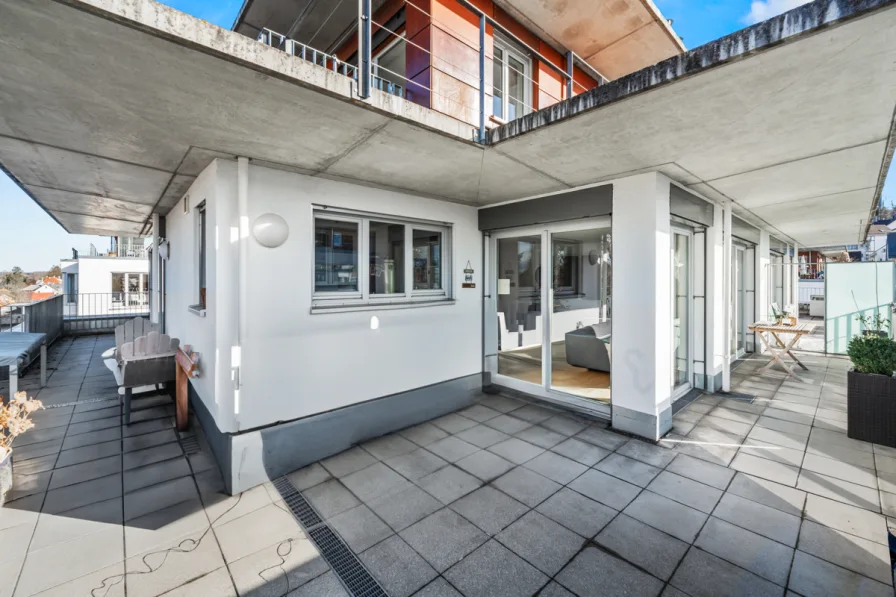 Dachterrasse Penthouseebene 1