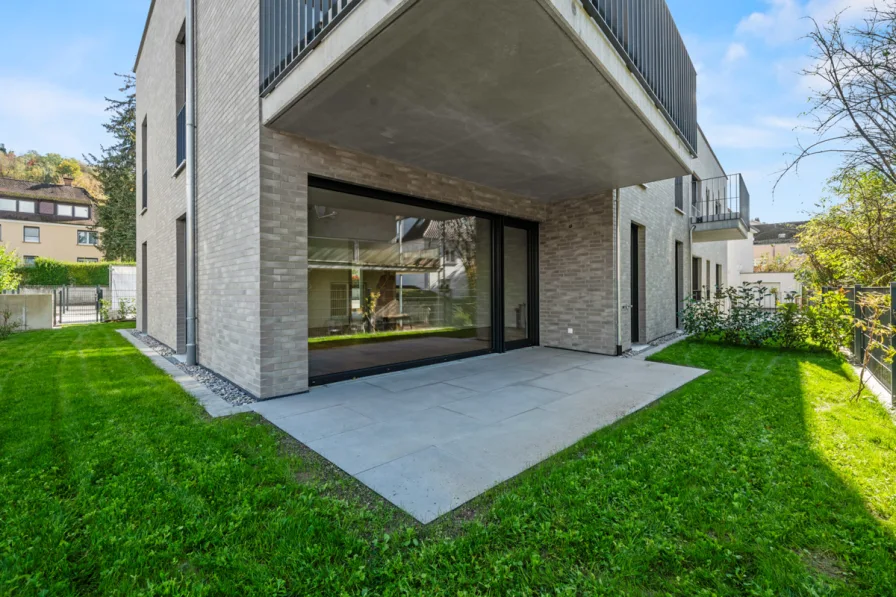 Terrasse mit privatem Gartenbereich