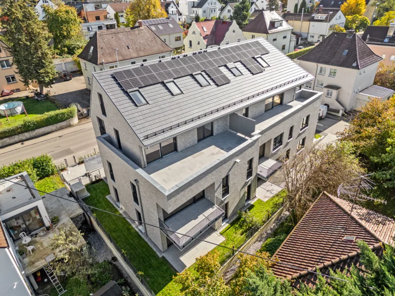 Ansprechende Architektur in bevorzugter Zentrumslage - Wohnung kaufen in Ravensburg - Exklusiver Lifestyle - Nähe GoetheplatzNeubau-Stadtdomicil in extravaganter Architektur