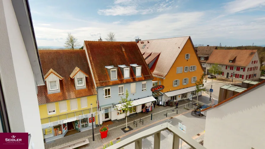 Aussicht aus dem großen Balkon 