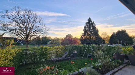 Blick von der Süd-Terrasse - Wohnung kaufen in Vörstetten - Warum wohnen Sie nicht da, wo andere spazieren gehen?