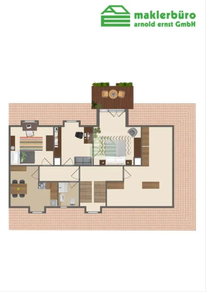 Grundriss DG 3-Zimmer-Whg 7