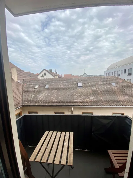 Balkon mit Aussicht