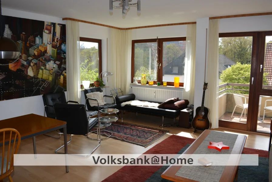 Wohn-/ Essbereich - Wohnung kaufen in Tübingen - Zentrum * Sonnige 3-Zimmer-Wohnung * Kurzfristig bezugsfrei