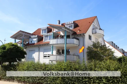 Ansicht - Wohnung kaufen in Mössingen - Schöne 4 Zimmer Wohnung in gepflegter Wohnlage