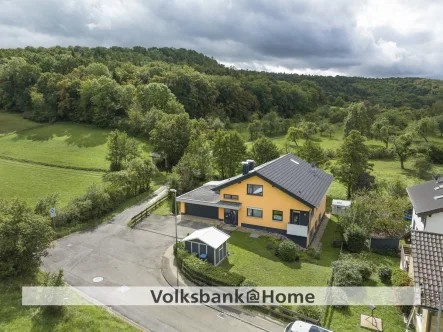 Drohnenansicht (2) - Haus kaufen in Gärtringen - Naturidylle am Waldrand