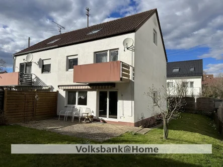 Titelbild - Haus kaufen in Unterjettingen - DHH mit sonnigem Grundstück
