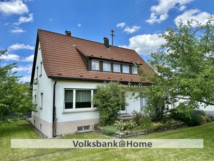 Ansicht Süd - Haus kaufen in Mössingen - Einfamilienhaus in ruhiger und familienfreundlicher Lage