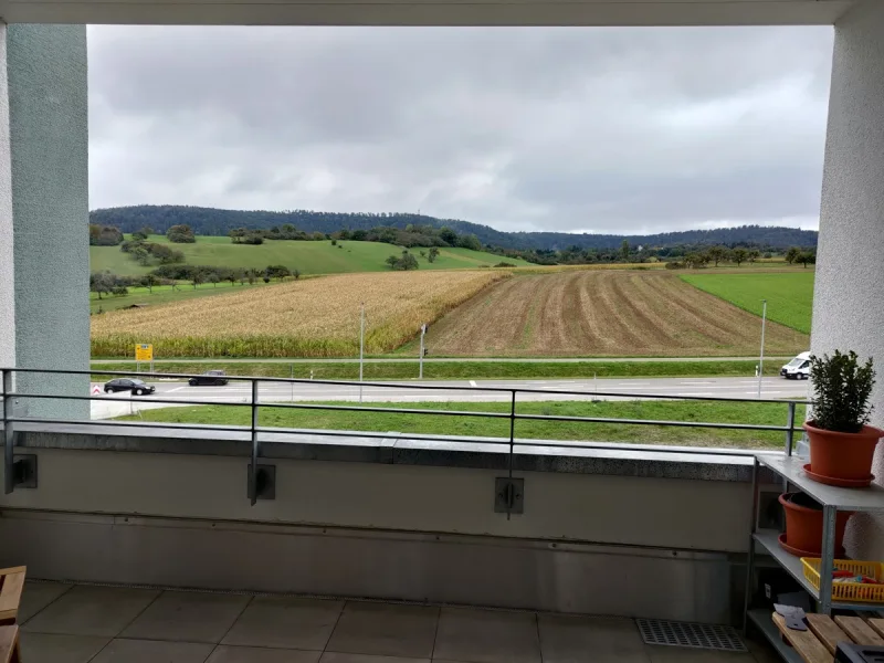 Balkon und Aussicht