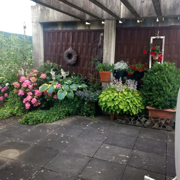 Sommerimpressionen Dachterrasse