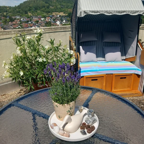 Sommerimpressionen Dachterrasse