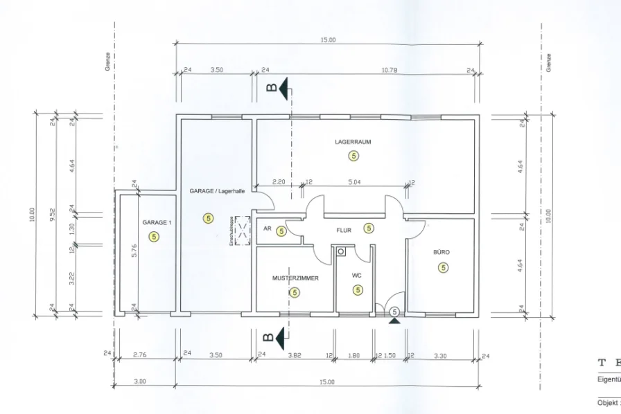 Grundriss EG Gewerbe