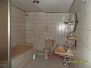Badezimmer, leerstehende Wohnu