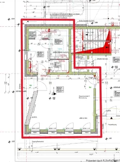 Grundriss Einheit 1 - Laden/Einzelhandel mieten in Pfinztal - Neubau Laden-/Büro-/Praxisflächen in der neuen Mitte in Söllingen