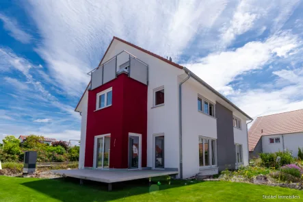 Illustration - Haus kaufen in Rothenburg - Moderne und großzügige Doppelhaushälften im schönen Heckenacker zu kaufen - Neubau