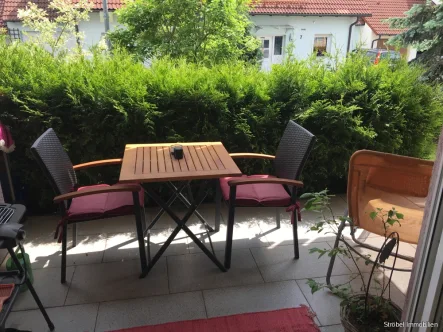 Terrasse - Wohnung mieten in Satteldorf - Schöne 3-Zimmerwohnung in Satteldorf zu vermieten