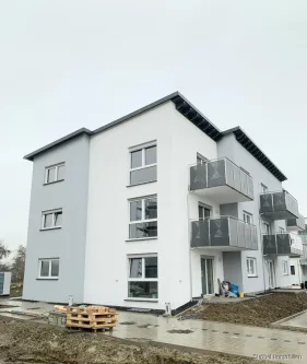 Ansicht - Wohnung mieten in Rot am See - Exklusive Mietwohnung: 3 Zimmer, Neubau, inklusive moderner Küche