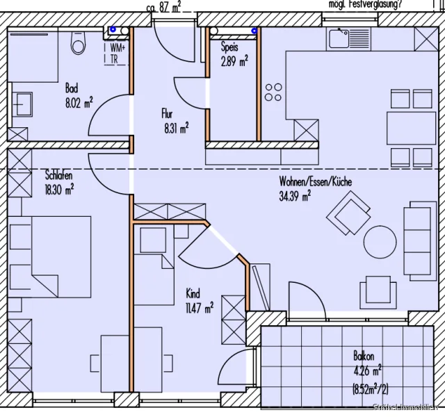 Wohnung 52