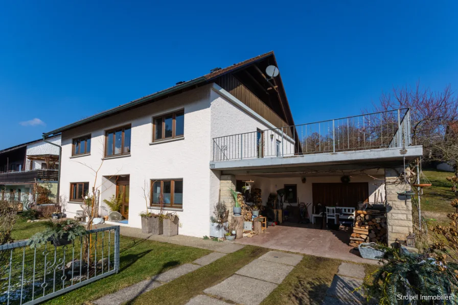 Ansicht - Haus kaufen in Creglingen / Reinsbronn - großzügiges 2-Familienhaus mit Garten in Reinsbronn zu verkaufen