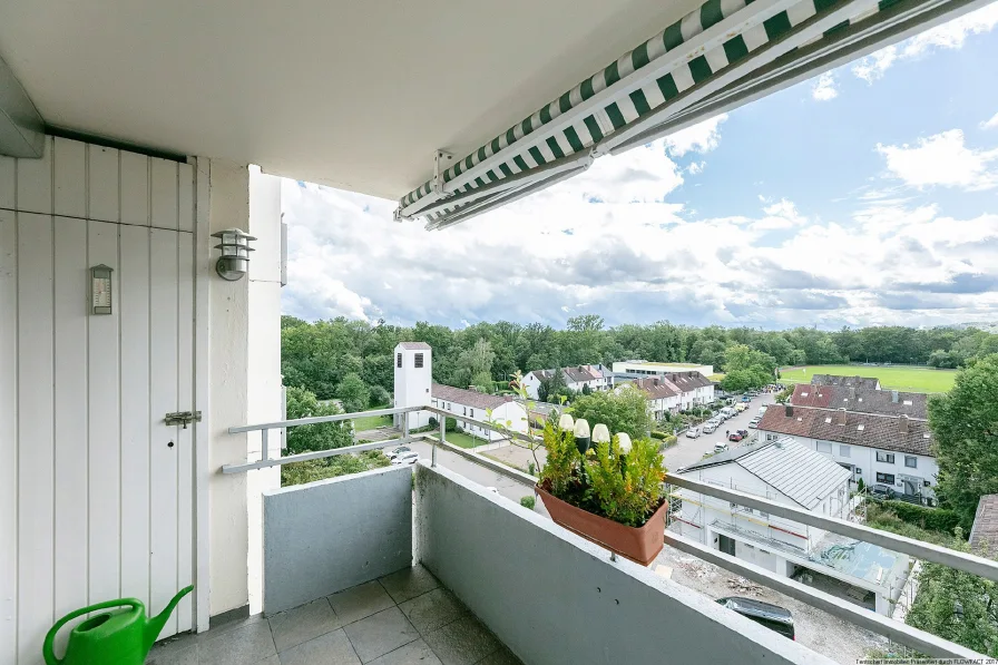 Balkon_Wohnen - Wohnung mieten in Elchingen - Weitblick inklusive