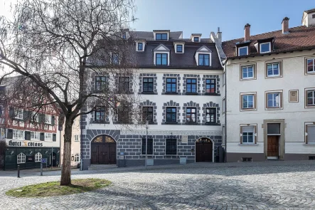 Hausansicht - Wohnung mieten in Ulm - Traumwohnung in historischem Haus