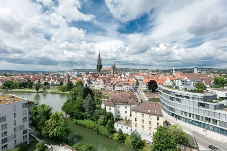 Aussicht - Wohnung kaufen in Neu-Ulm - Einen besseren Münsterblick gibt's nicht!